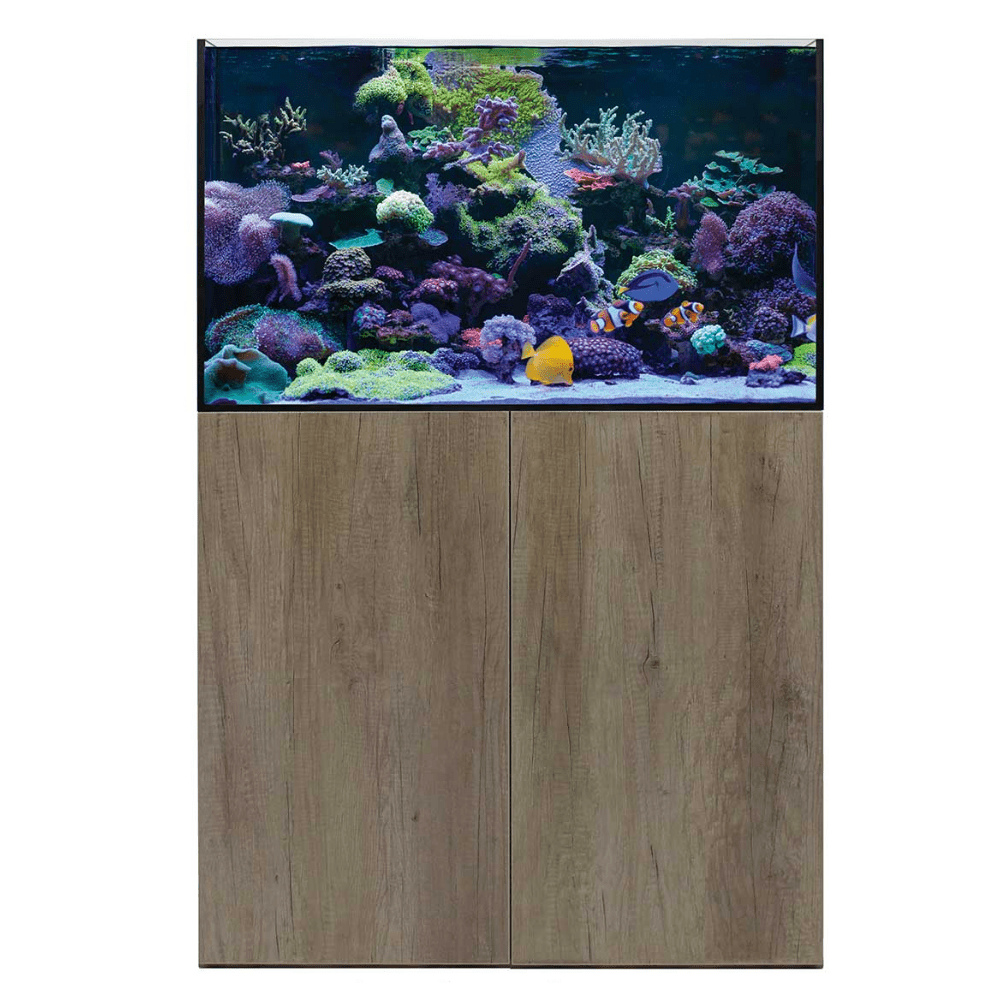 Aqua One ReefSys 255 Marine tank with sump, plumbing & cabinet - Perfect Aquatics Ltd