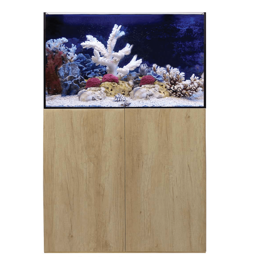 Aqua One ReefSys 255 Marine tank with sump, plumbing & cabinet - Perfect Aquatics Ltd