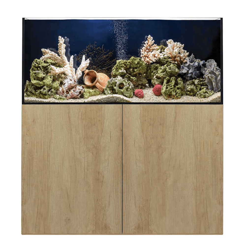 Aqua One ReefSys 326 Marine tank with sump, plumbing & cabinet - Perfect Aquatics Ltd