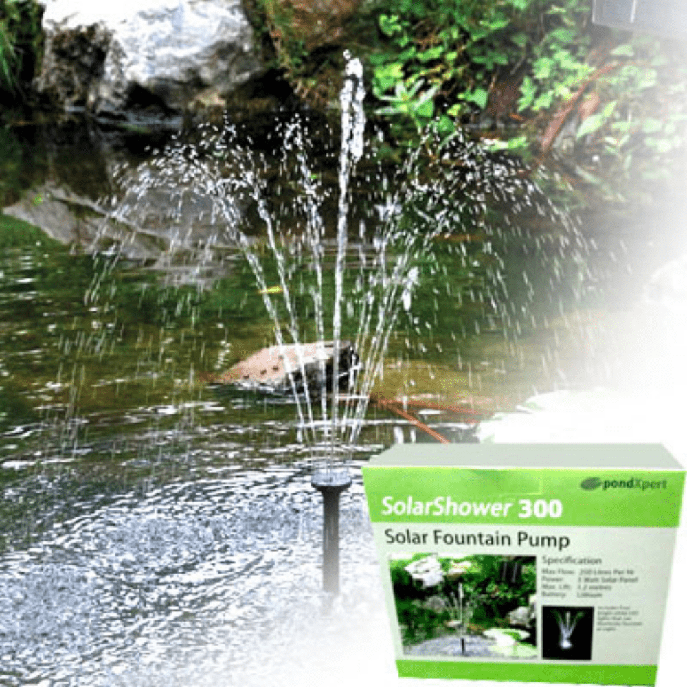 PondXpert SolarShower 300 - Perfect Aquatics Ltd