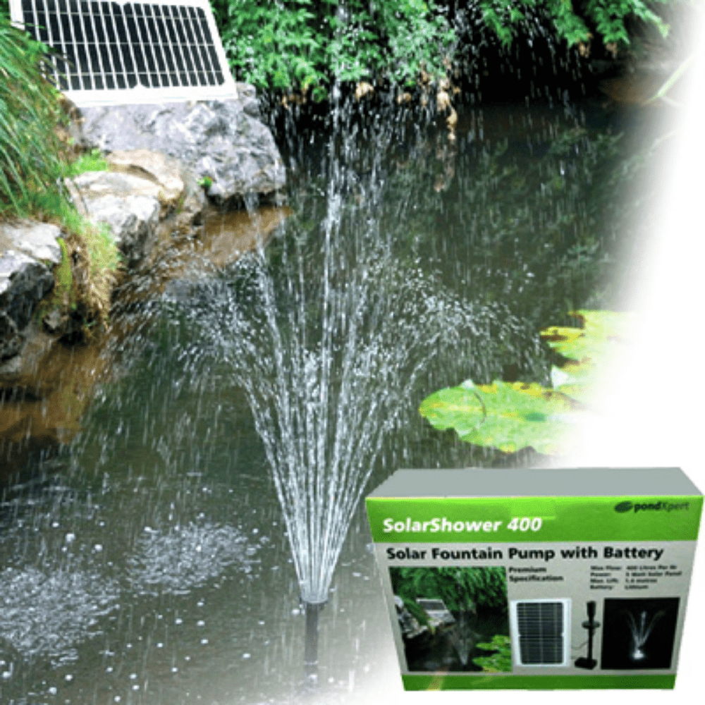PondXpert SolarShower 400 - Perfect Aquatics Ltd