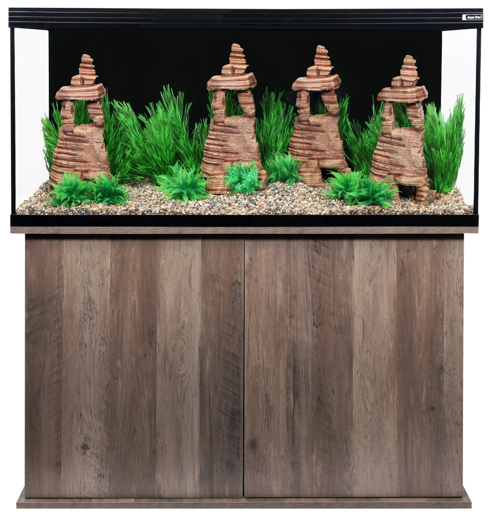 Aqua One GrandView 240 Aquarium & Cabinet – 240L Complete Aquarium System - Perfect Aquatics Ltd