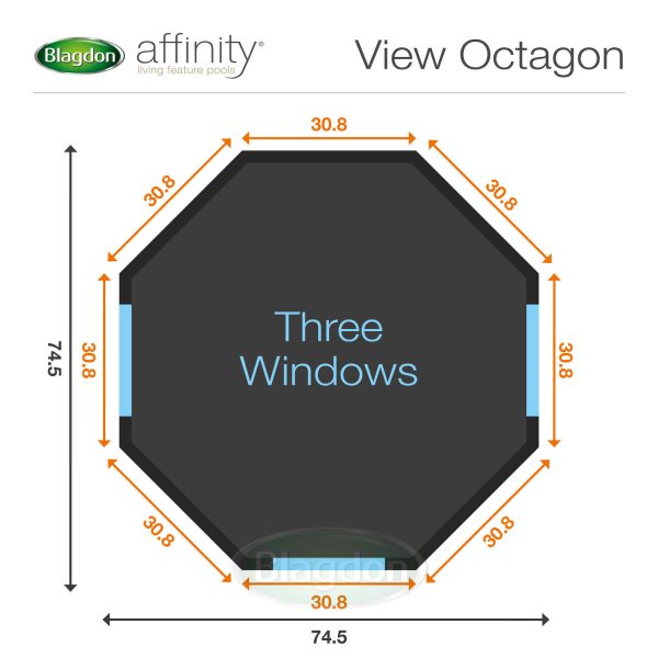 Blagdon Affinity View Octagon Pool (Inpond 5-in-1 2000 included)