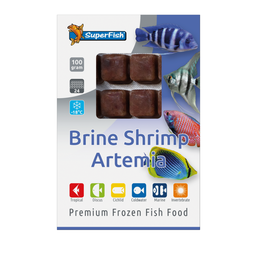 Superfish Frozen Brine Shrimp Blister