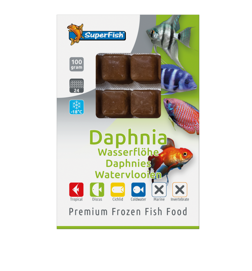Superfish Frozen Daphnia Blister