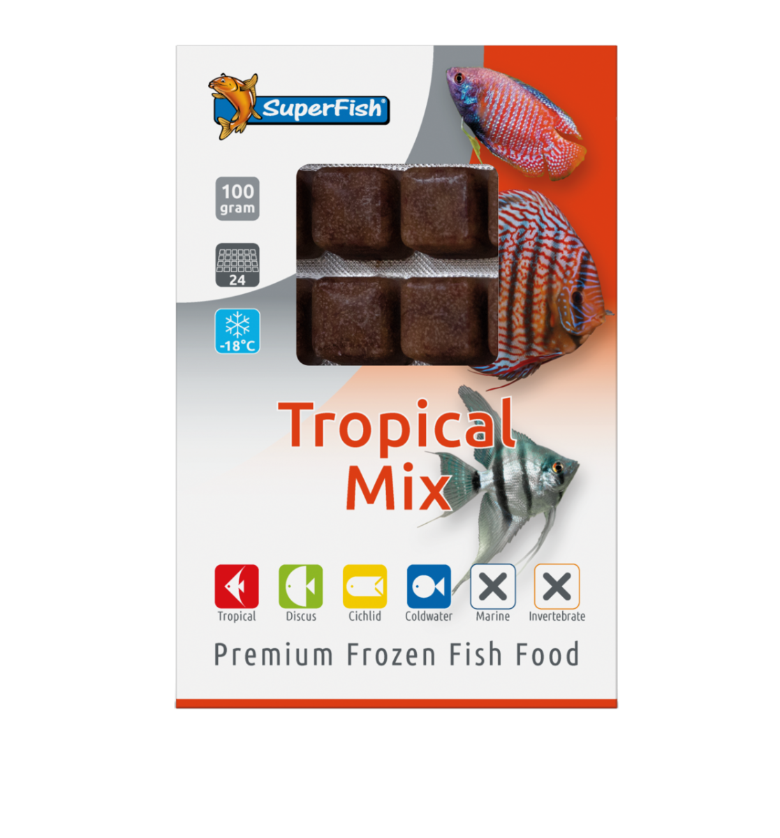 Superfish Frozen Tropical Mix Blister