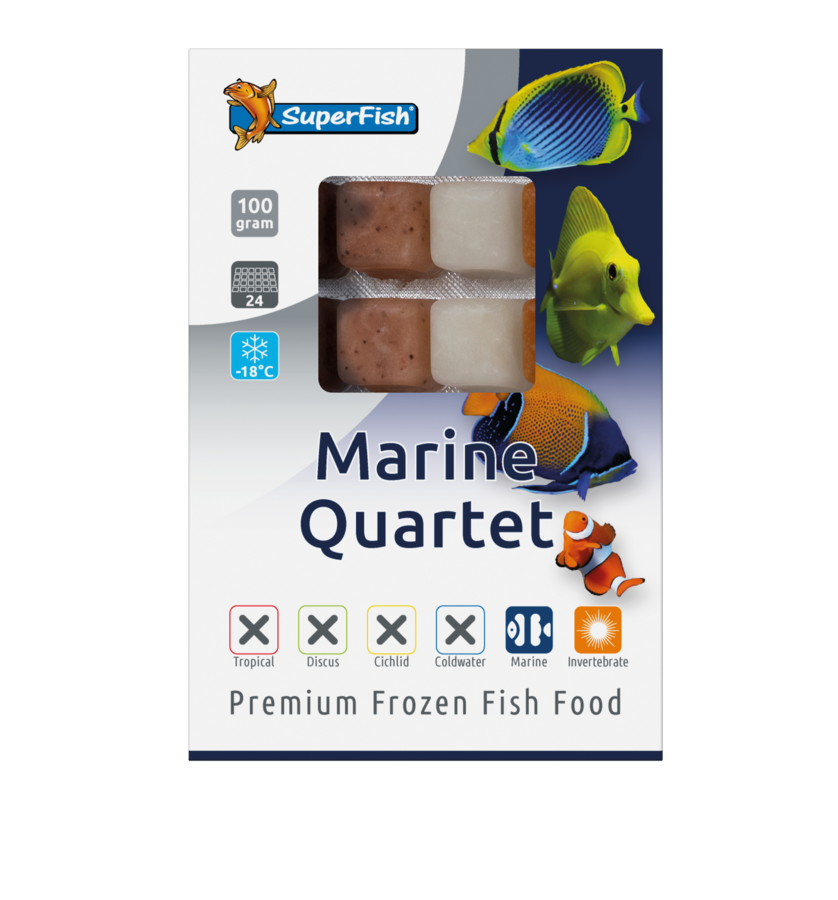 Superfish Frozen Marine Quartet Blister