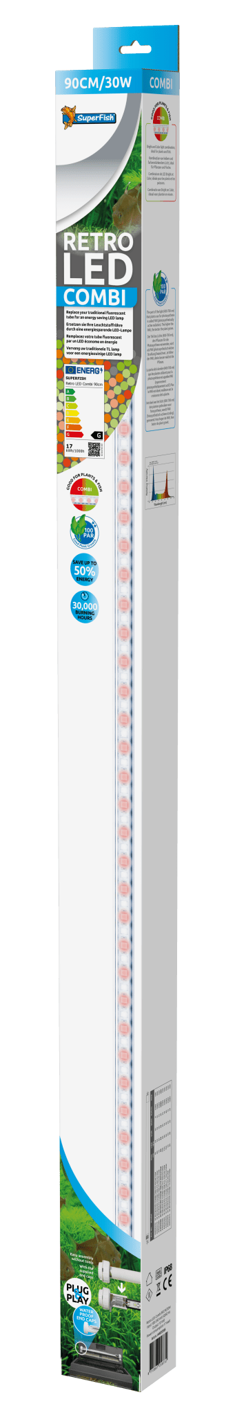 Superfish Retro LED Combi (T8 & JT5) - Perfect Aquatics Ltd