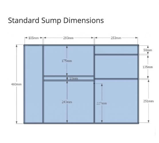 D-D Reef-Pro 900 Deluxe - Standard Sump