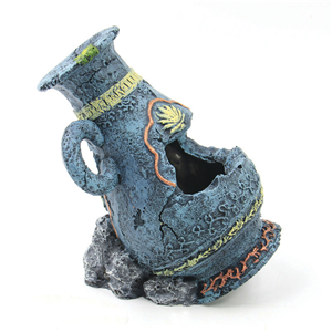 Hugo Blue Jar 13X8x14cm