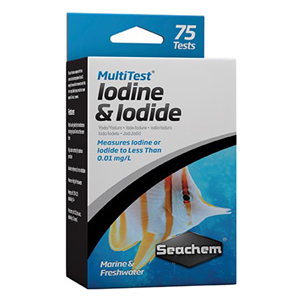 Seachem Multitest Iodine & Iodide