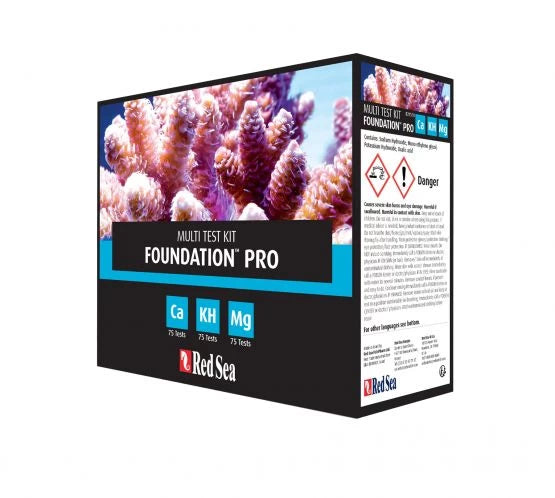 Red Sea Reef Foundation Complete Pro Test Kit