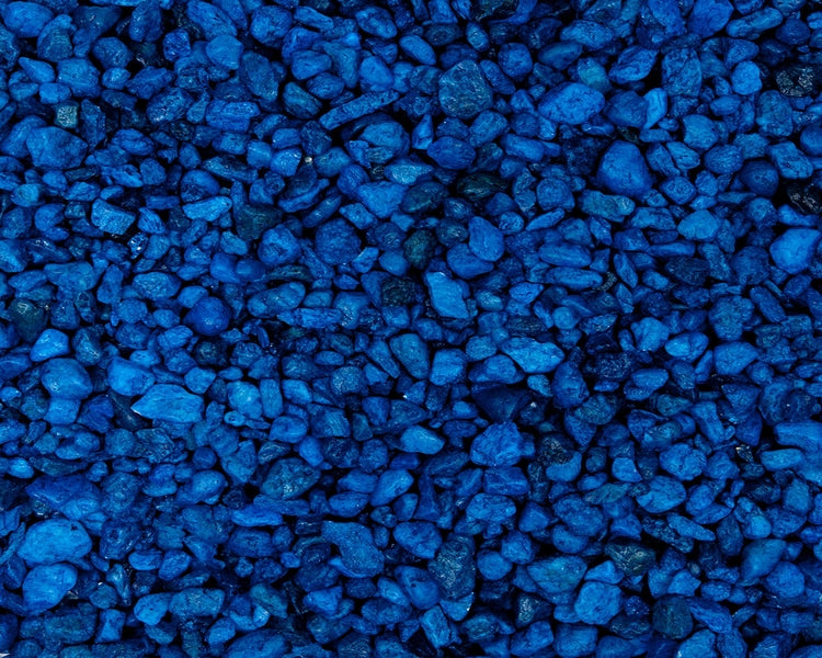 Blue Aquarium Gravel