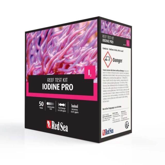 Red Sea Iodine (I2) Pro - Titrator Test Kit - Perfect Aquatics Ltd