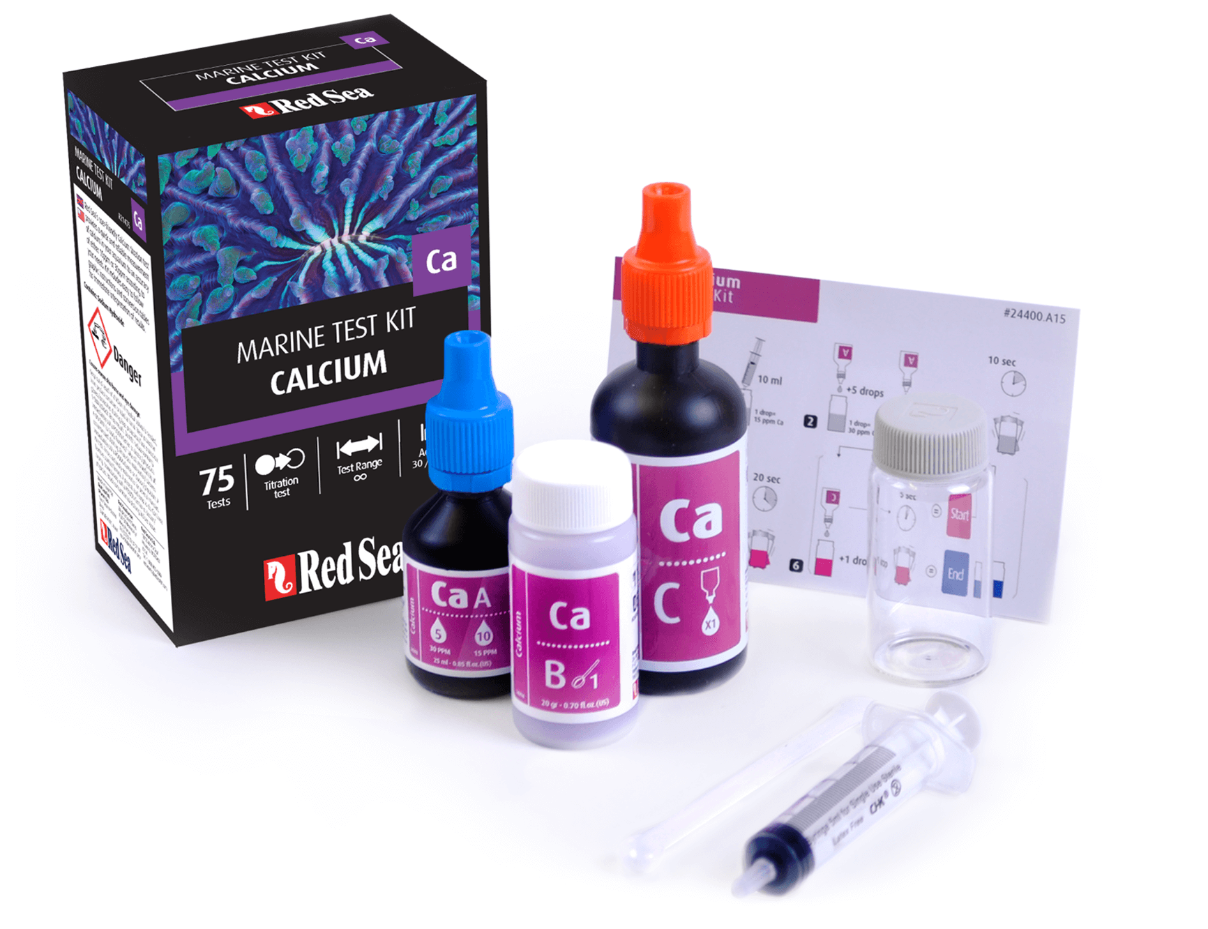 Red Sea MCP Calcium (Ca) Test - Perfect Aquatics Ltd