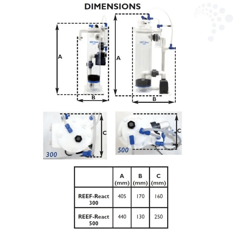 TMC Reef React 300 AC Calcium Reactor - Perfect Aquatics Ltd