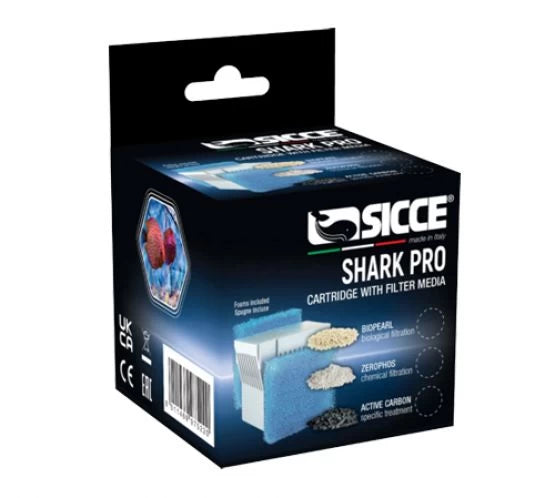 Sicce SHARK PRO Zerophos Cartridge with Sponge 20ppi