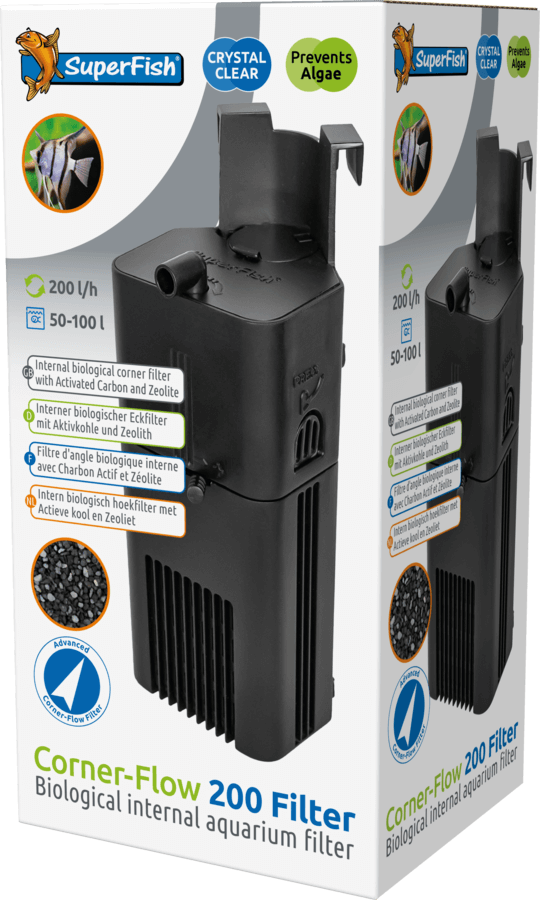 SuperFish CornerFlow 200 in box