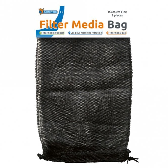 Superfish Filter Media Bag 15X25CM Fine x2