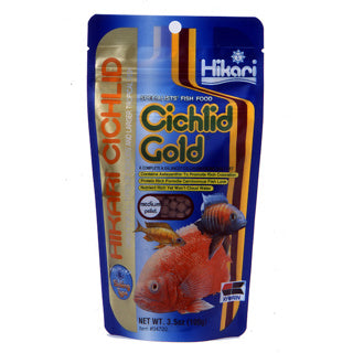 Hikari Cichlid Gold Medium Sinking Pellet 342g