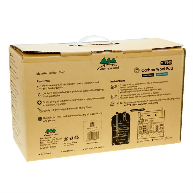 Mountain Tree Carbon-Wool-Pad 145x35x5 cm