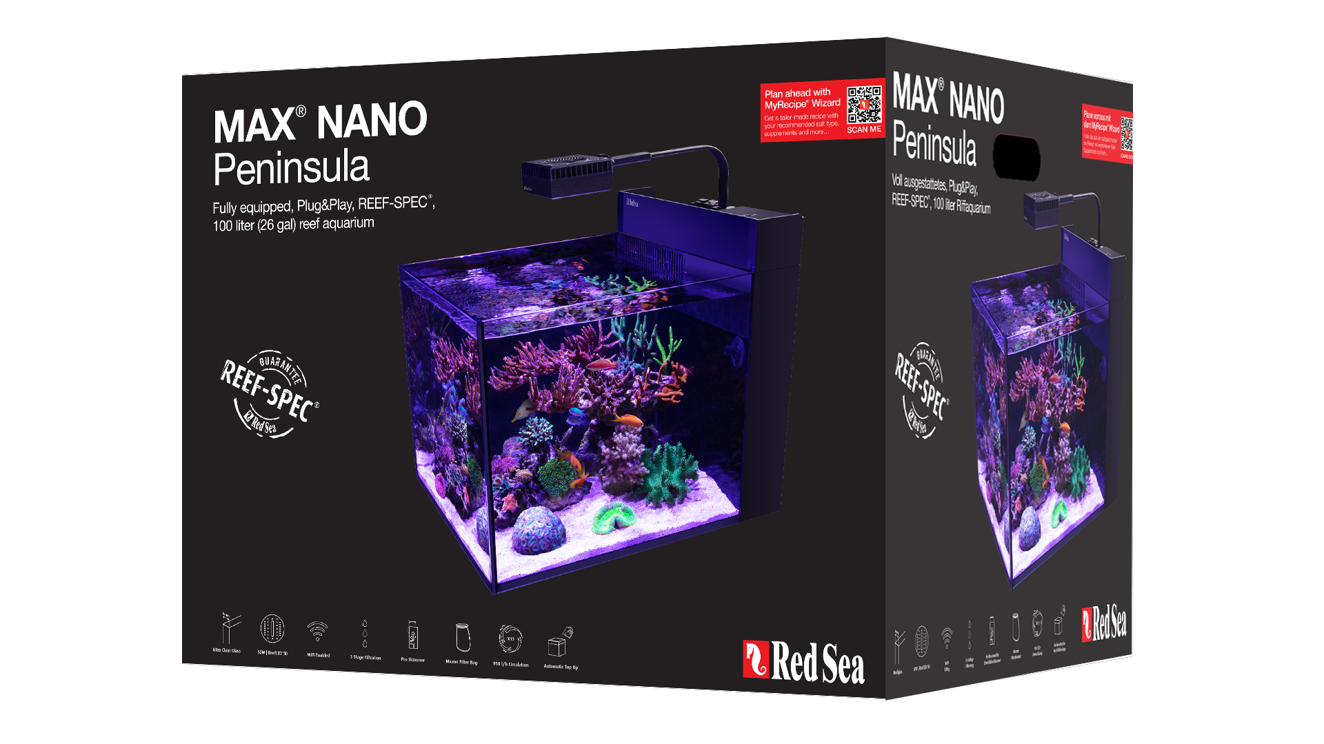 Red Sea MAX Nano G2 Peninsula (Complete)