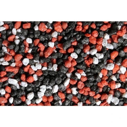 Red Fish Tank Rocks Red Trio Mix Aquarium Gravel