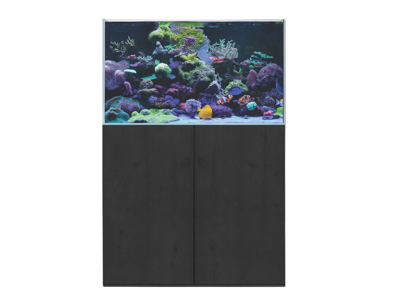 Aqua One ReefSys 255 Marine tank with sump, plumbing & cabinet - Perfect Aquatics Ltd