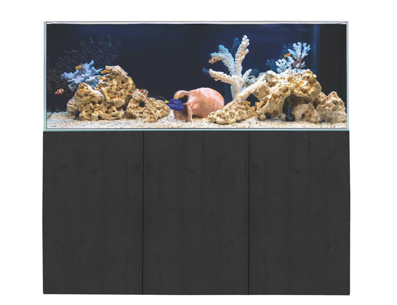 Aqua One ReefSys 434 Marine Tank with Sump, Plumbing & Cabinet - Perfect Aquatics Ltd