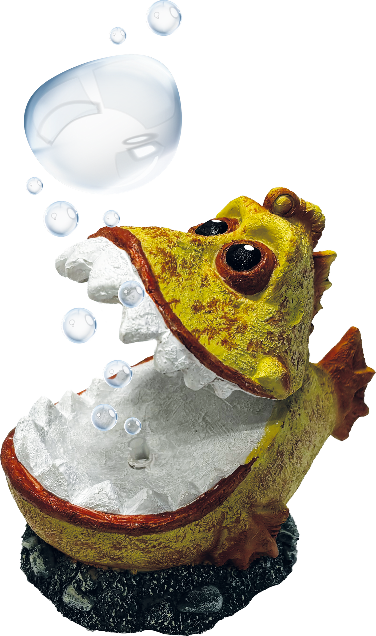 SuperFish Air Deco Fish aquarium ornament – open