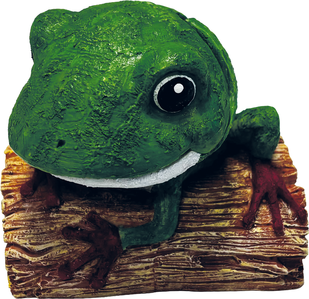 SuperFish Air Deco Frog aquarium ornament – closed