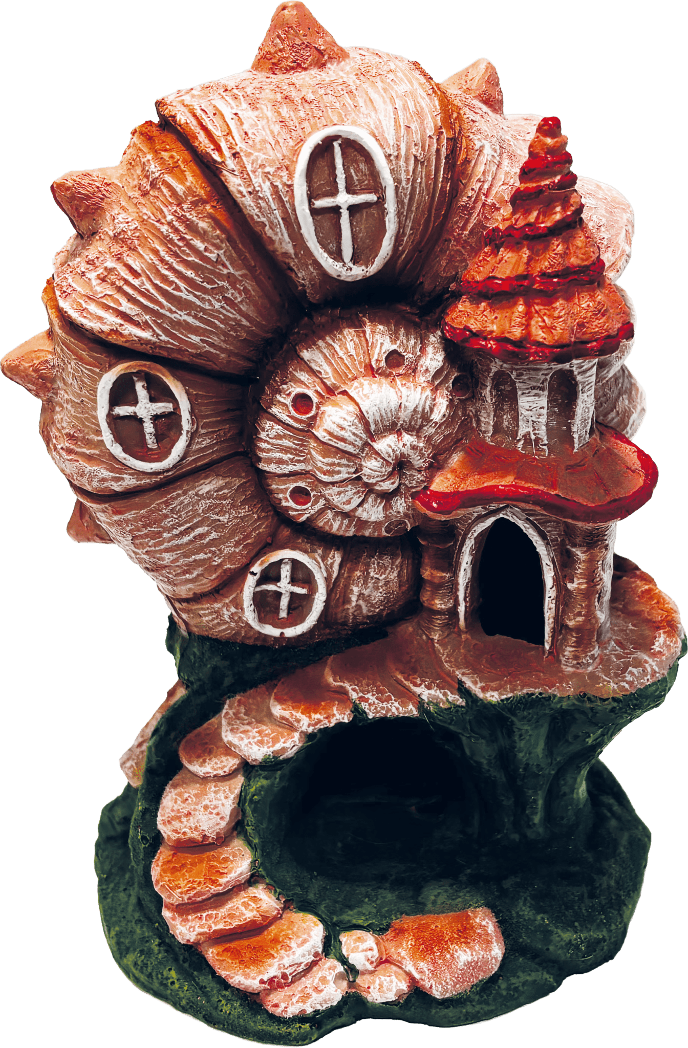 SuperFish Deco Castle Abalone Aquarium Ornament - Perfect Aquatics Ltd