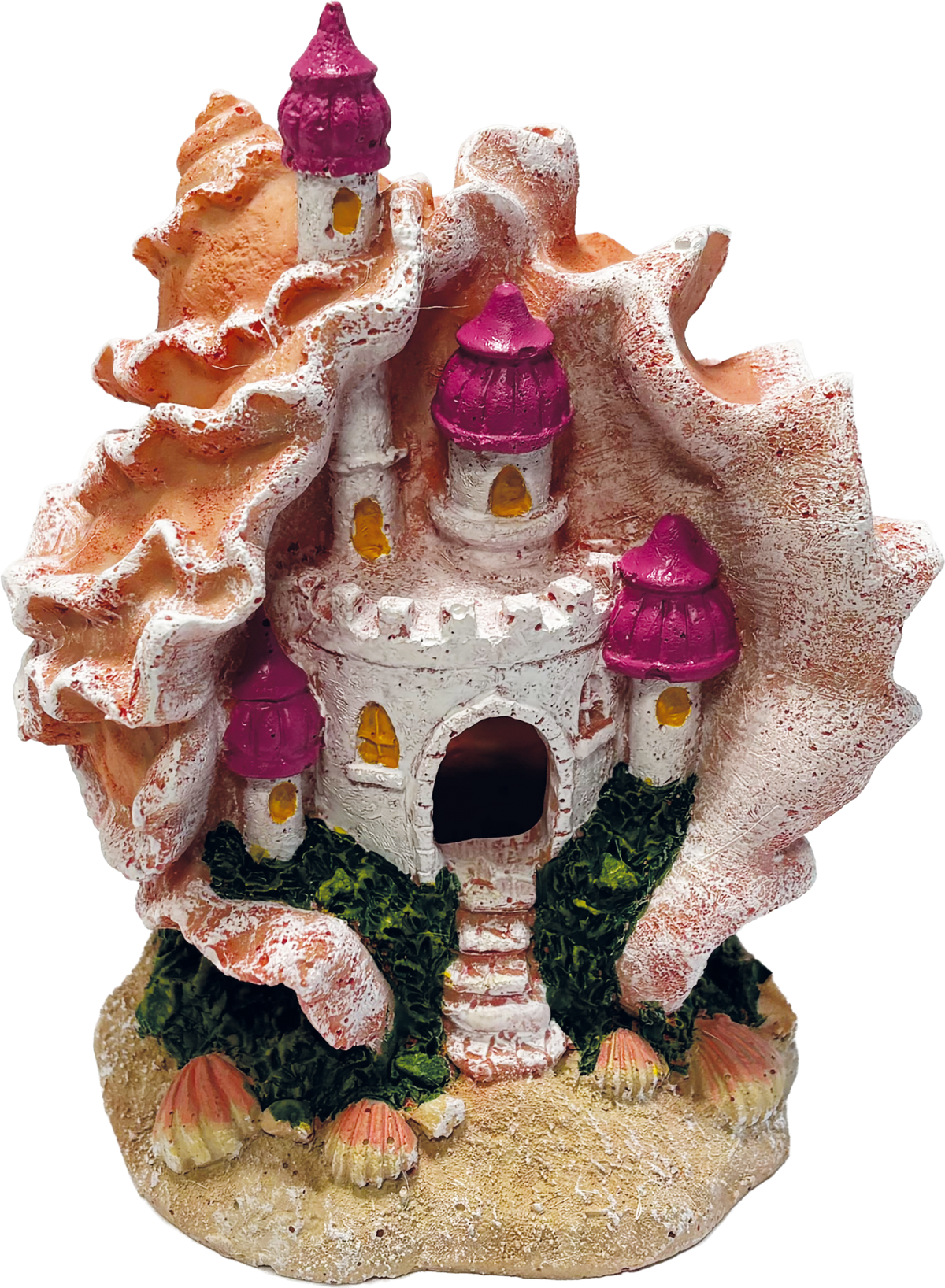 SuperFish Deco Castle Oyster Aquarium Ornament - Perfect Aquatics Ltd