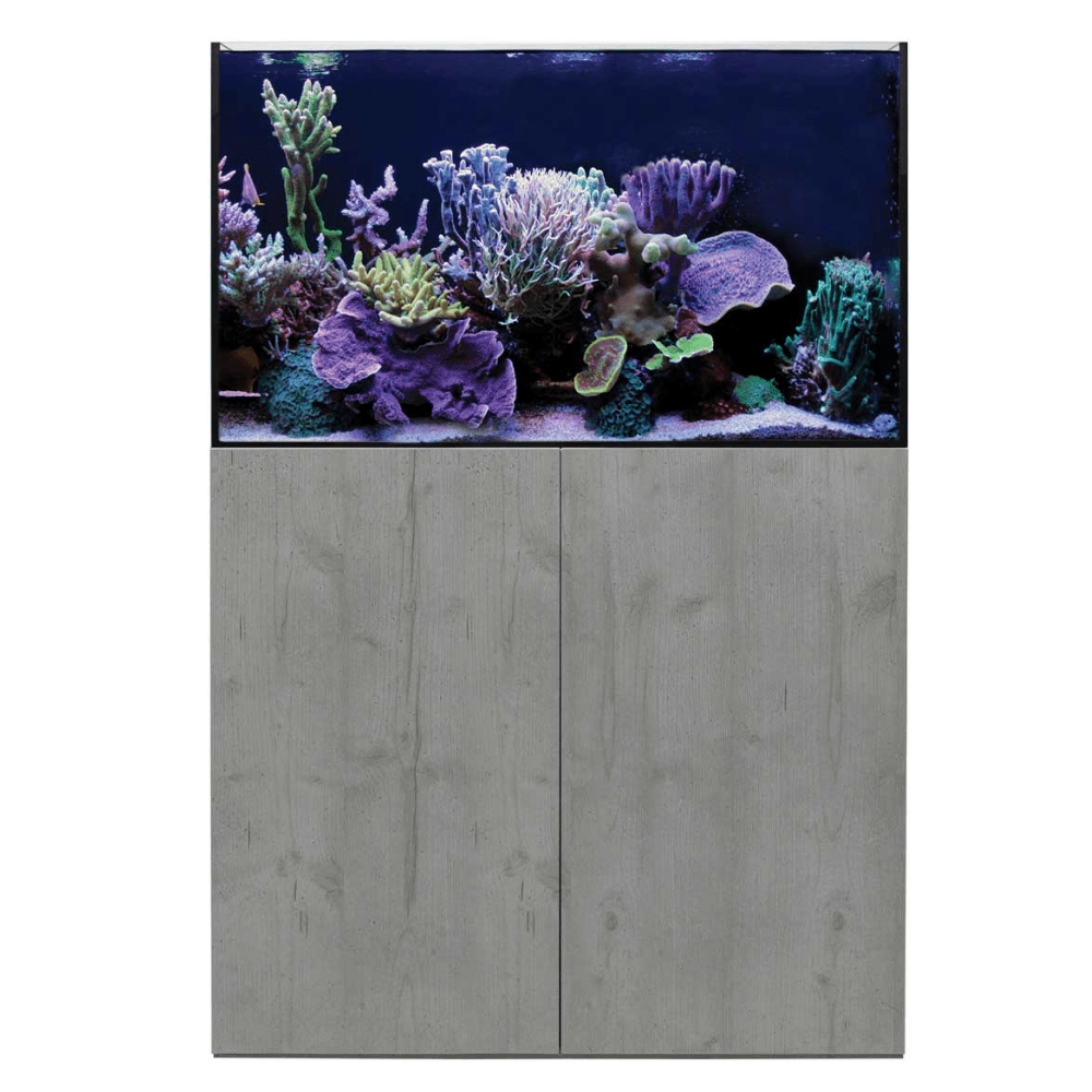 Aqua One ReefSys 255 Marine tank with sump, plumbing & cabinet